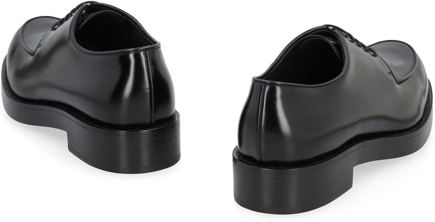 Prada Leather Lace-Up Shoes