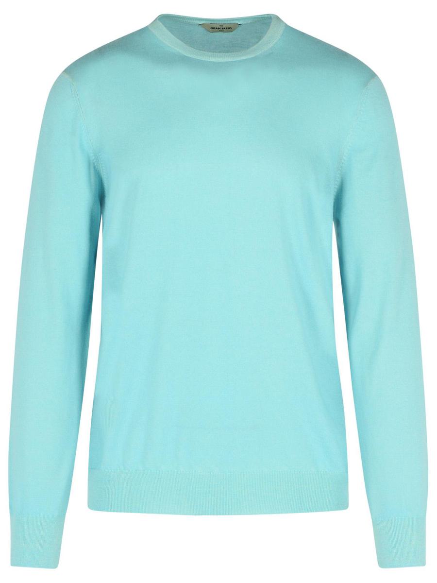 Gran Sasso Light Blue Cashmere Sweater