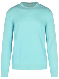 Gran Sasso Light Blue Cashmere Sweater