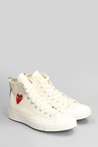 Converse X Comme Des Garçons Play Chuck 70 Cdg High Sneakers