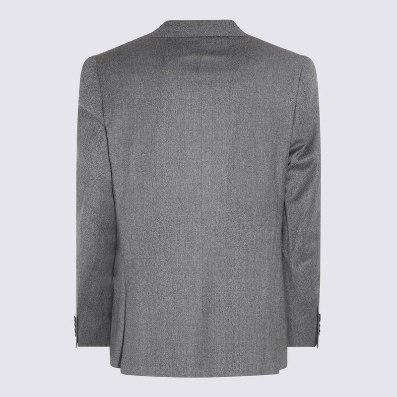 Canali Grey Wool Suits