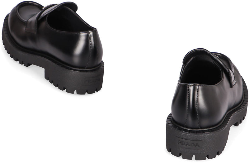 Prada Leather Loafers