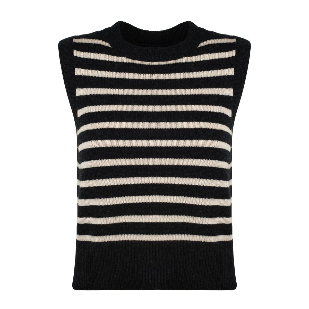 Roberto Collina Striped Knit Vest