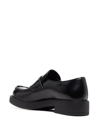 Prada Brushed Leather Loafers