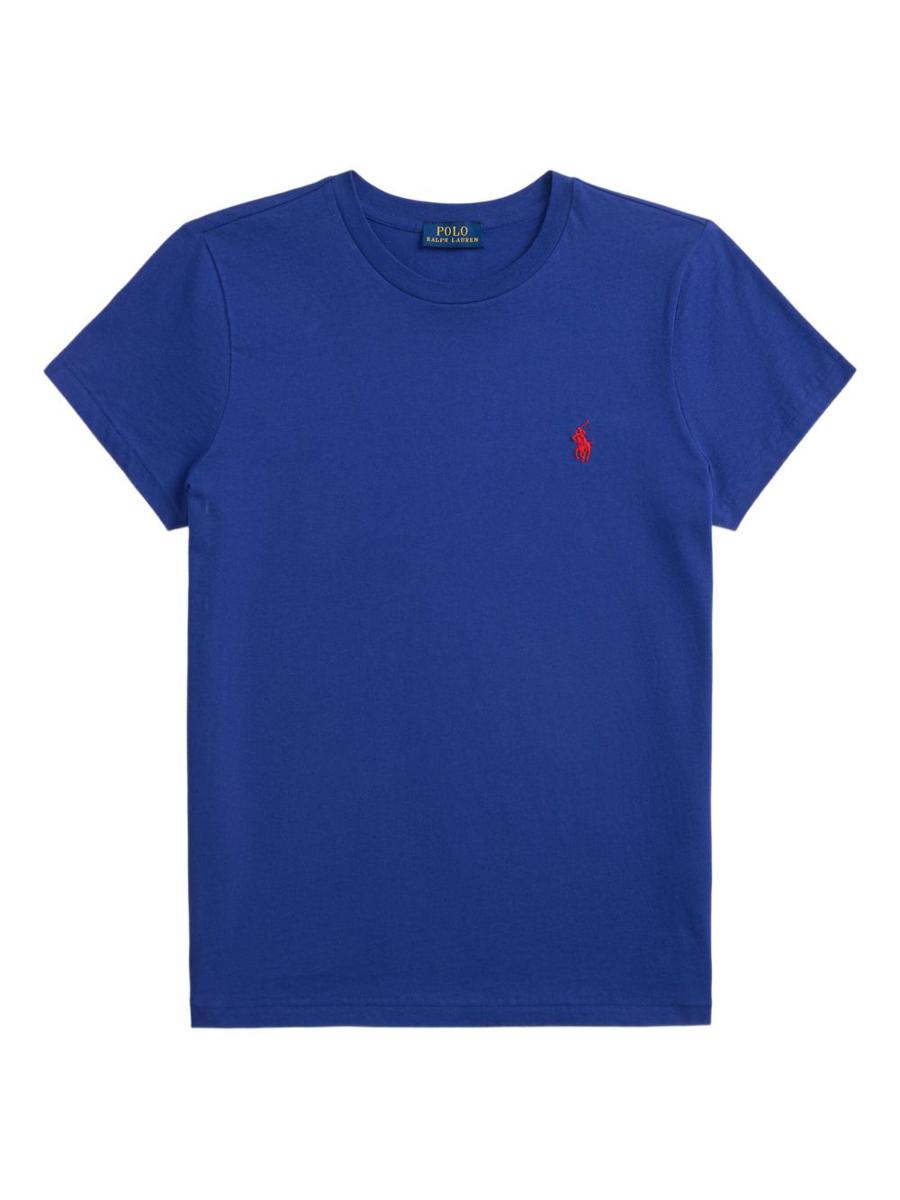 Polo Ralph Lauren Blue Cotton T-Shirt