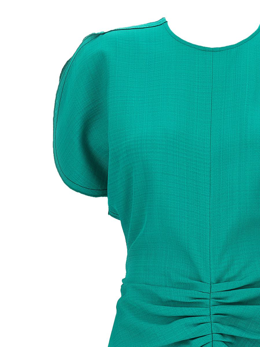 Victoria Beckham 'Gathered Waist Midi' Dress