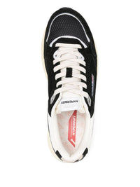 Autry Silver And Black 'Hyperway' Sneakers