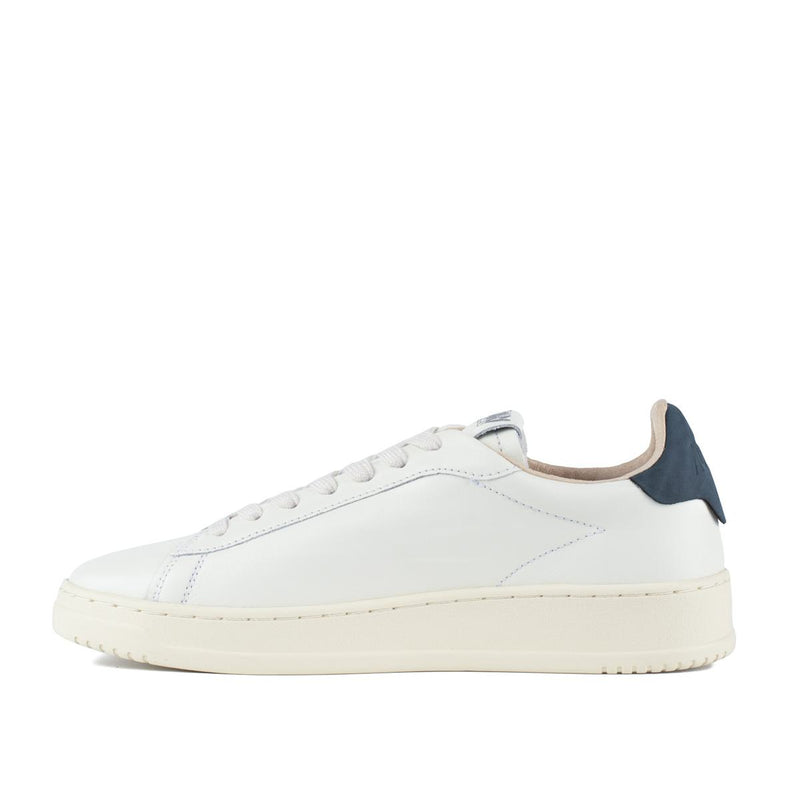 Autry Dallas Low White Leather And Space Sneakers
