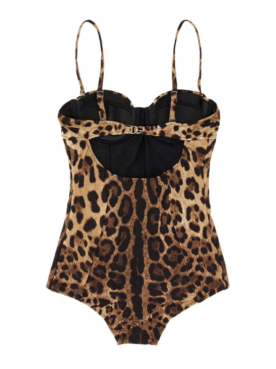 Dolce & Gabbana Costume Intero Animalier