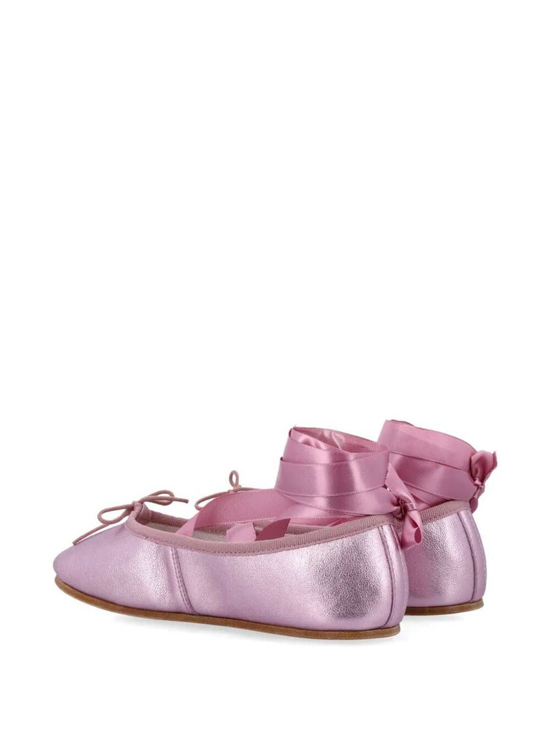 Repetto Sophia Ballet Flats With Satin Ribbons Shoes