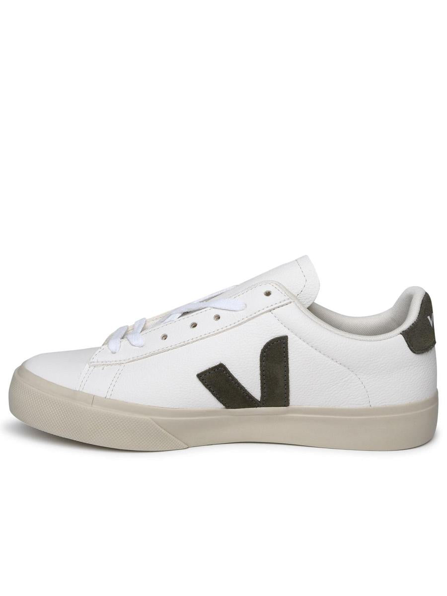 Veja Ivory Chromefree Leather Field Sneakers
