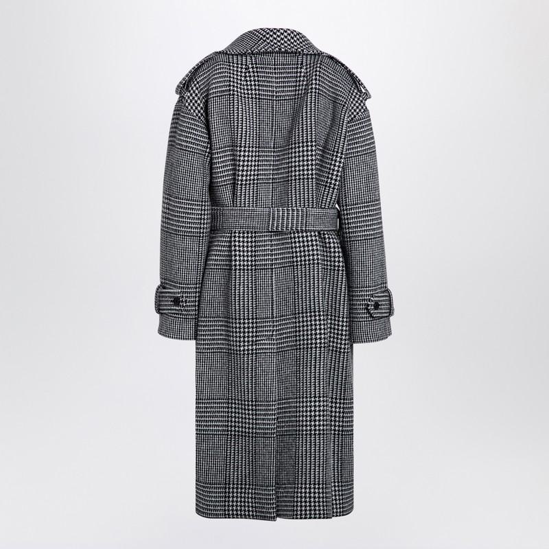 Dolce & Gabbana Houndstooth Checked Coat