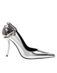 Diesel Metallic Leather Pumps