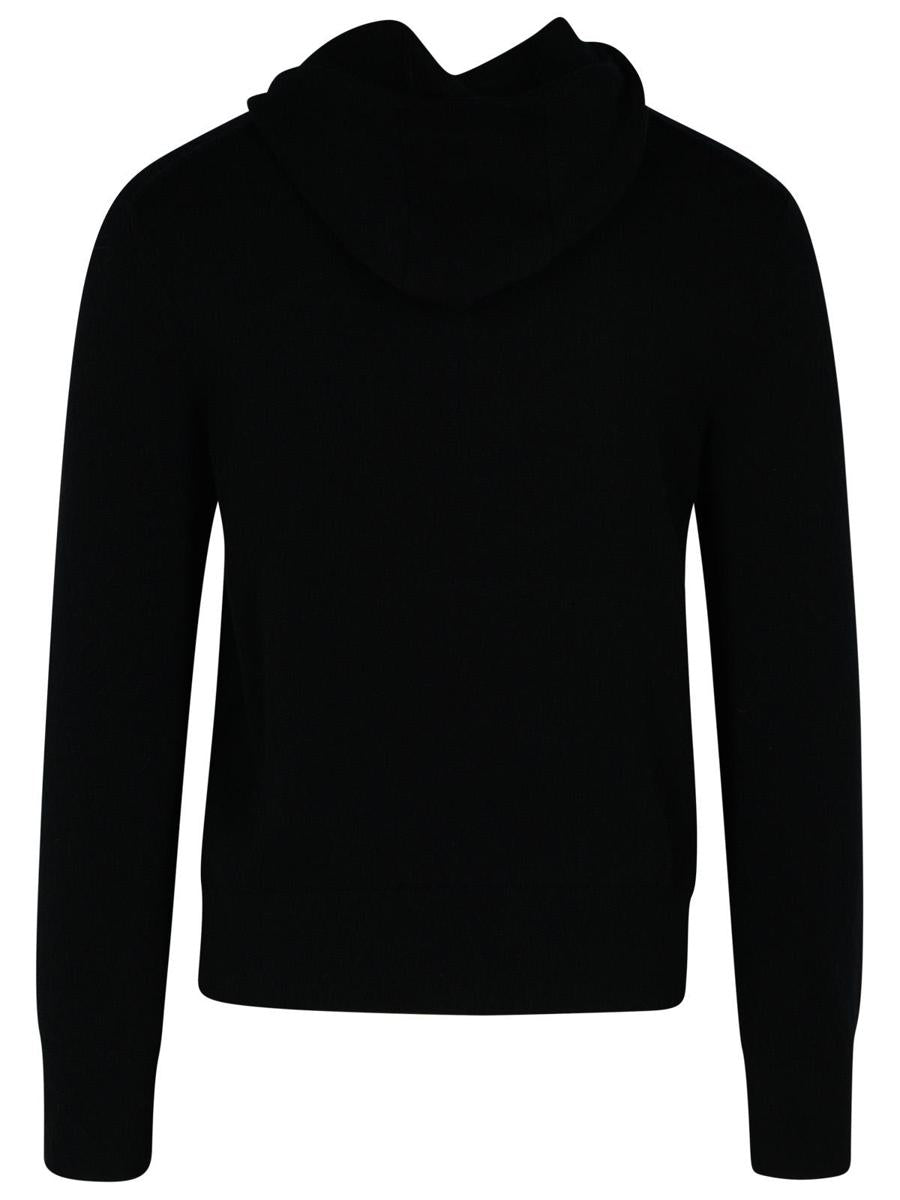 Burberry Black Wool Blend Sweatshirt