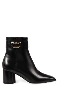 Salvatore Ferragamo Leather Ankle Boots