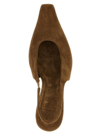 Brunello Cucinelli 'Precious Heels' Slingback