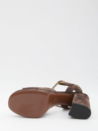 Suede Sandals