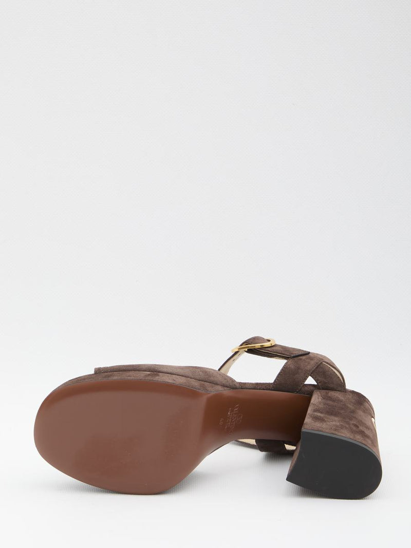 Suede Sandals