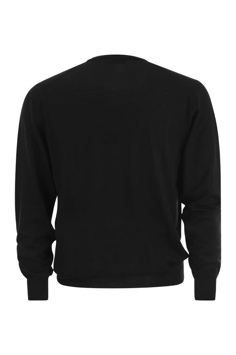 Fedeli Crew-Neck Jumper In Wool