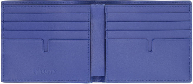 Burberry Leather Flap-Over Wallet