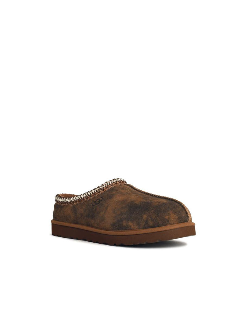 UGG 'Tasman Baxter' Chestnut Suede Slippers