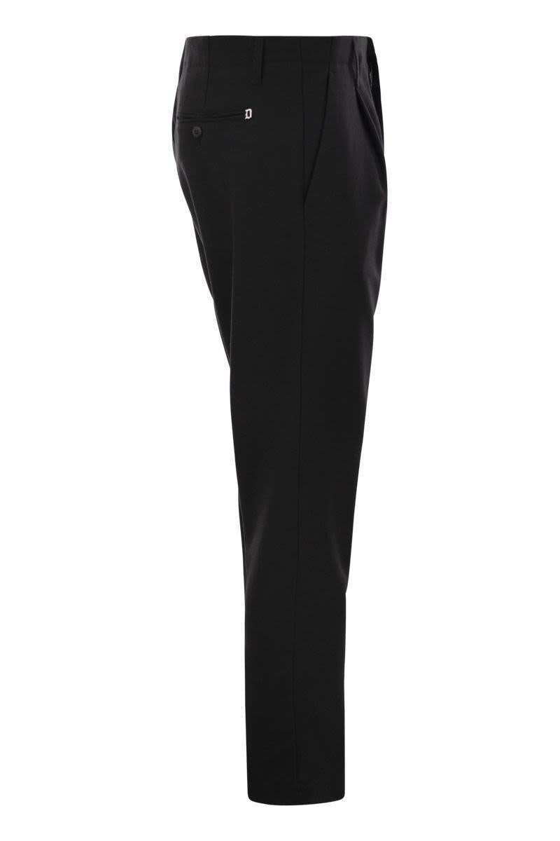 Dondup Ben - Carrot Pants In Wool