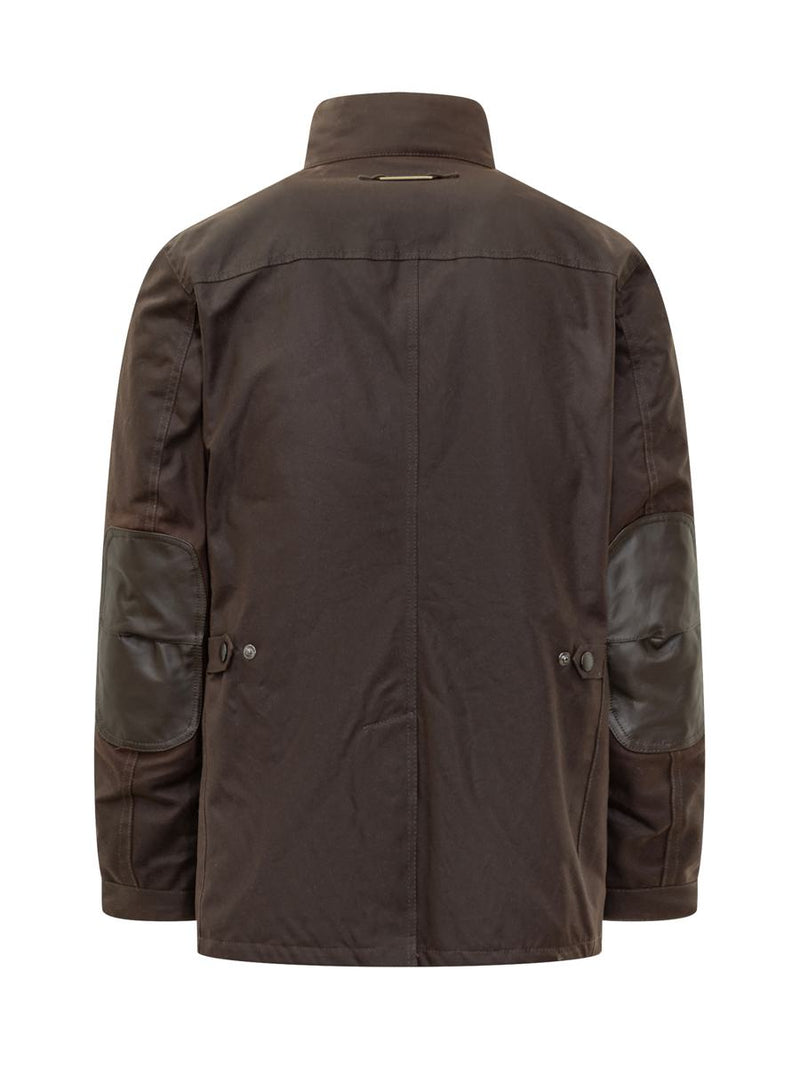 Barbour Blue Quilted Vest With Zipper Fastening And Front Pockets.