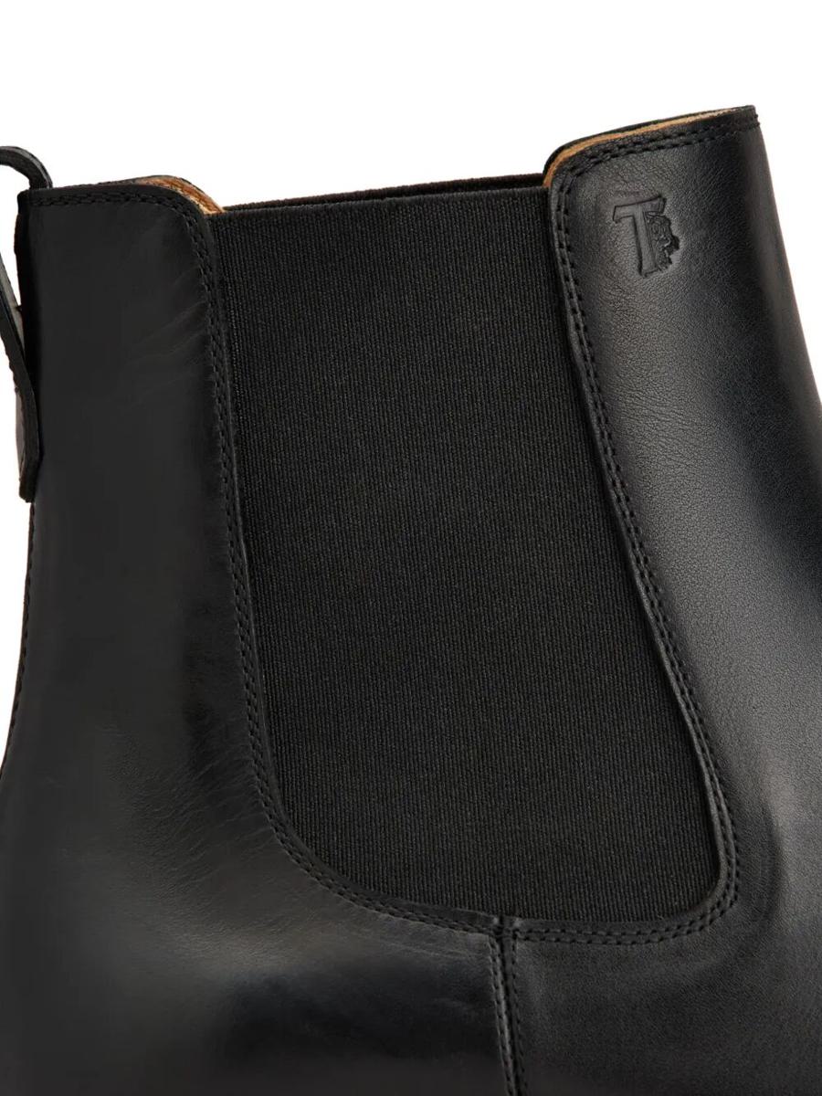 Tod'S Leather Chelsea Boots Shoes