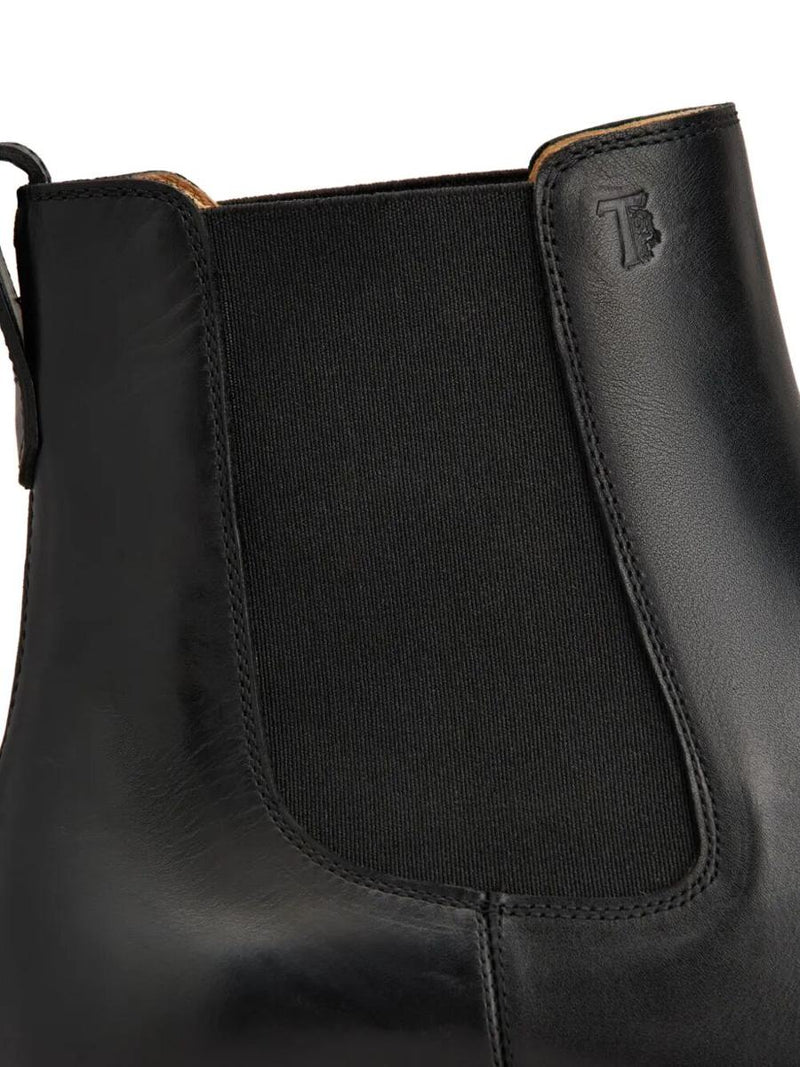 Tod'S Leather Chelsea Boots Shoes