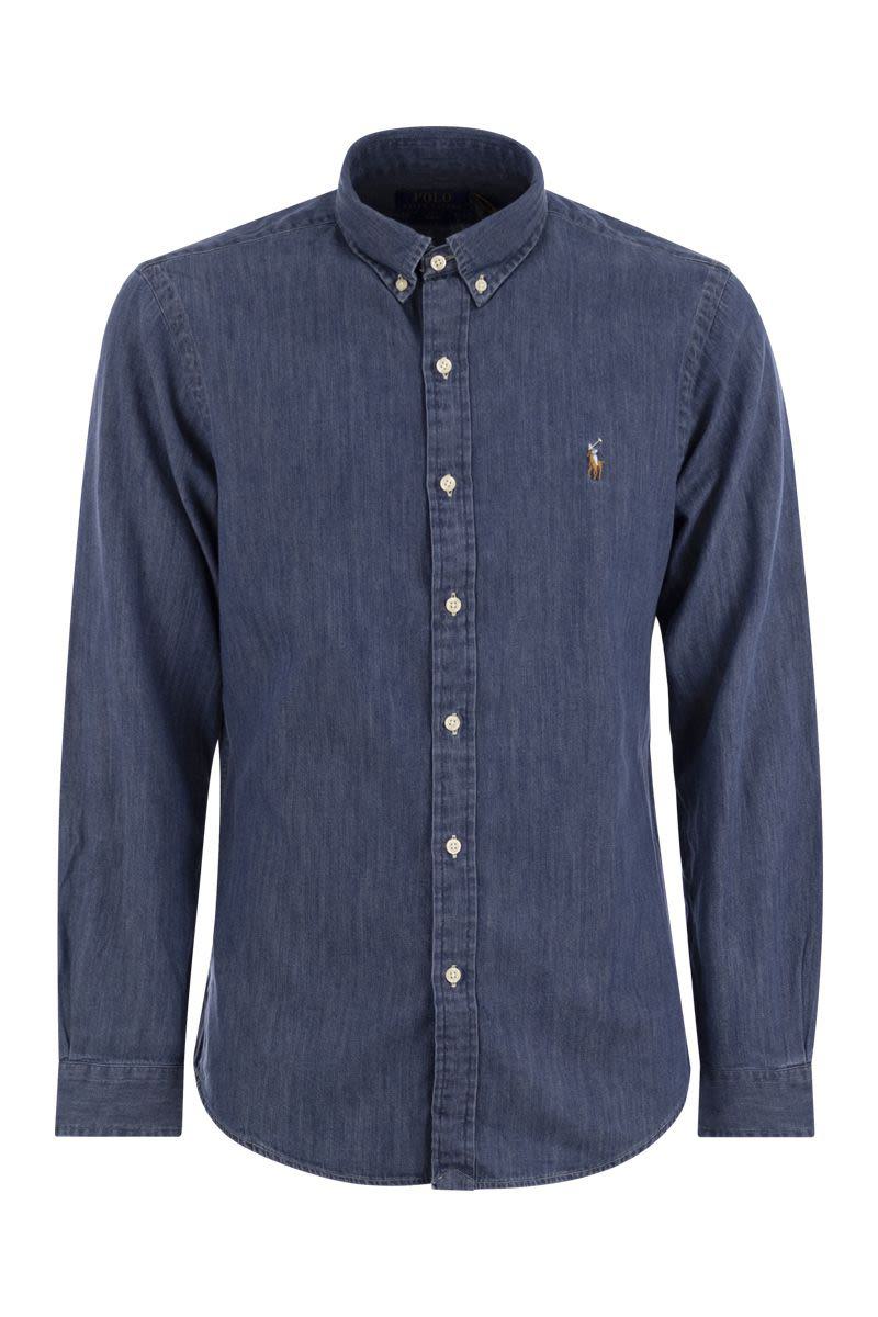 Polo Ralph Lauren Slim Fit Denim Sport Shirt