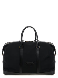 Tom Ford Leather Details Travel Bag
