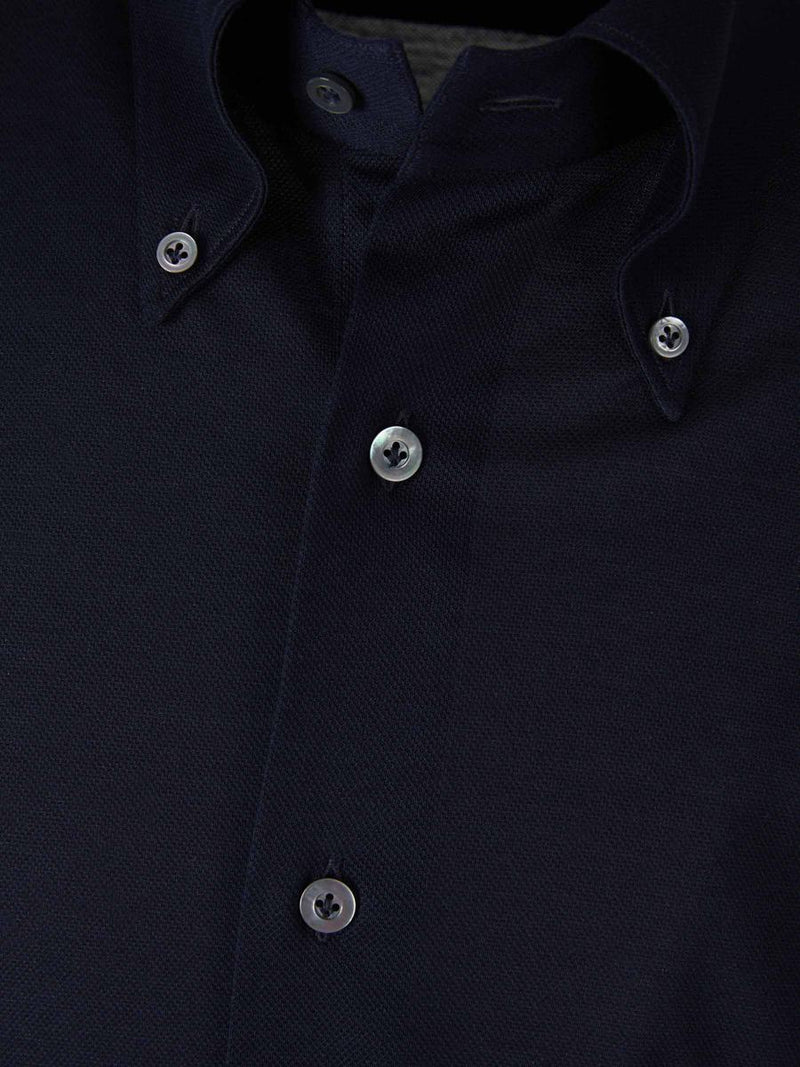 Fray Cotton Piqué Shirt