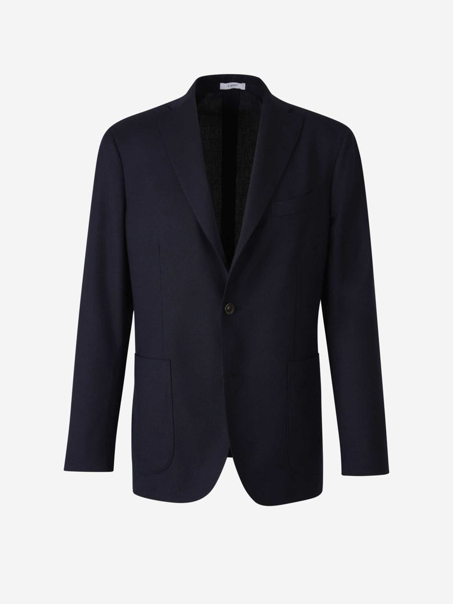 Boglioli Piqué Knit Blazer