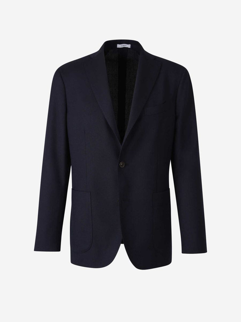 Boglioli Piqué Knit Blazer