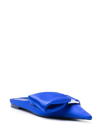Salvatore Ferragamo Bow Leather Slippers