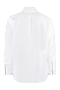Palm Angels Button-Down Collar Cotton Shirt