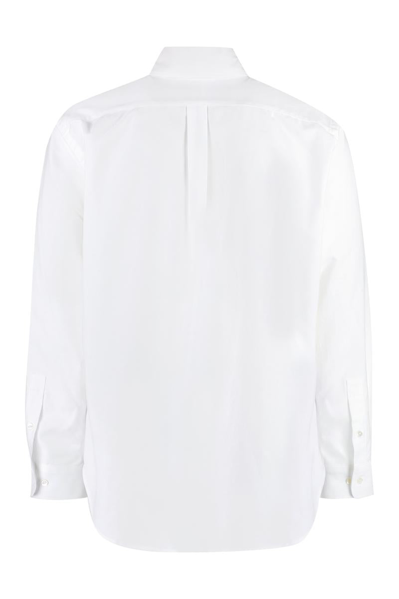 Palm Angels Button-Down Collar Cotton Shirt