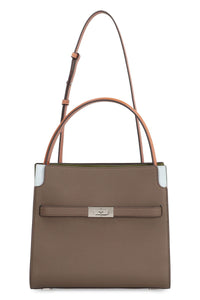 Tory Burch Double Lee Radziwill Leather Handbag