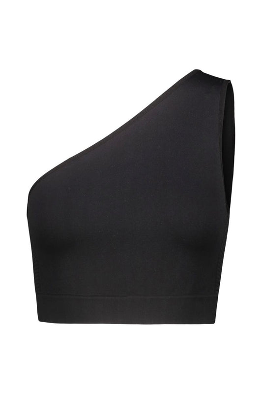 Rick Owens Athena Active Knit Bra In Black Clothing
