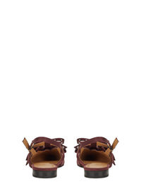 Ganni Satin Ballerina