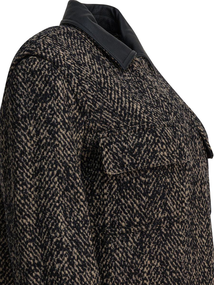 Max Mara Tweed Wool Coat