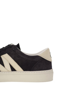Moncler Monaco2 - Suede And Nubuck Leather Trainers