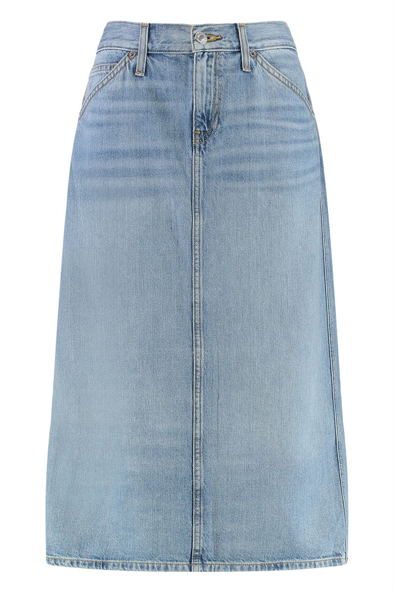 Re/Done Denim Skirt