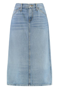 Re/Done Denim Skirt