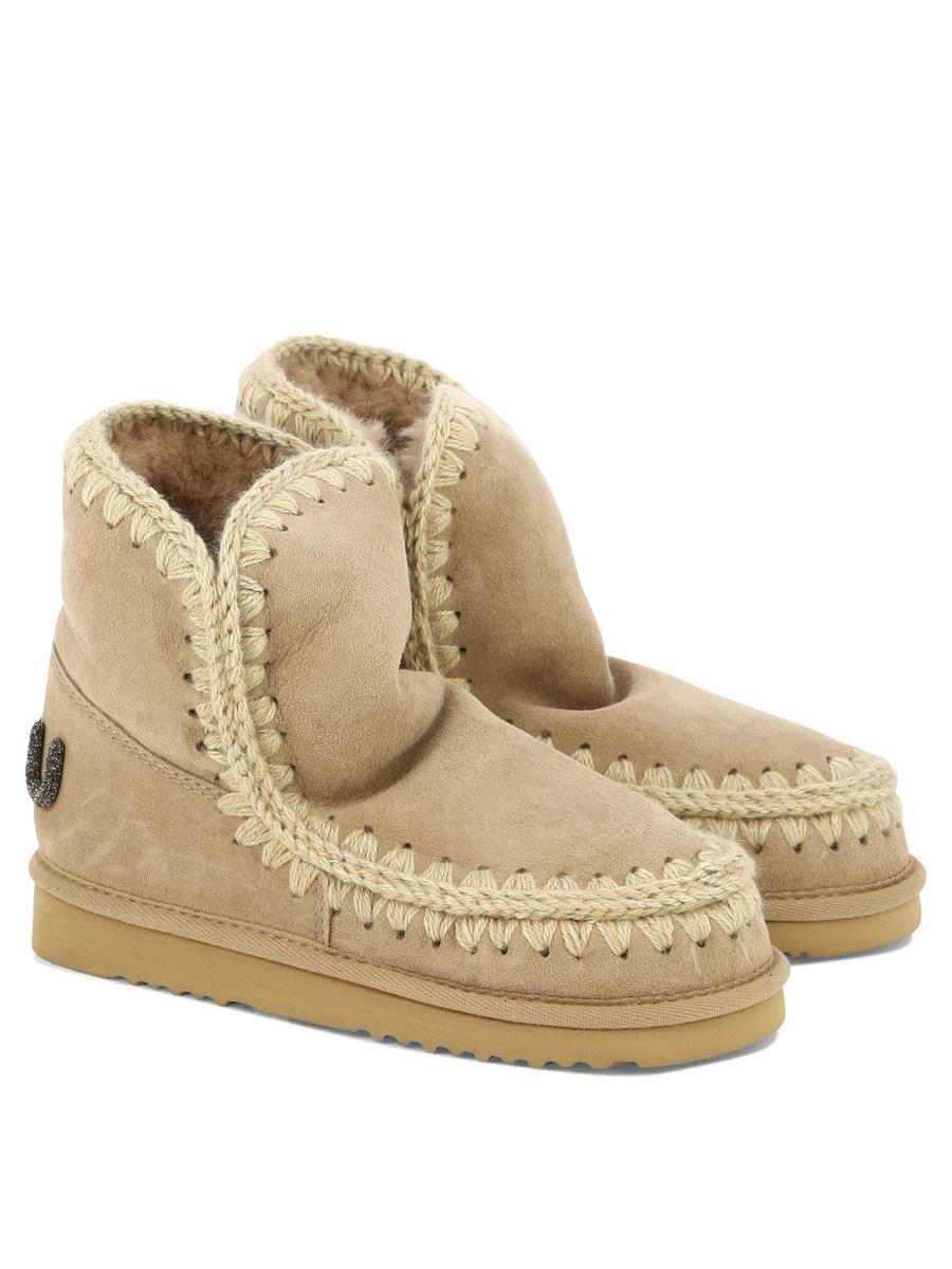 Mou "Eskimo 18 Glitter Logo" Ankle Boots