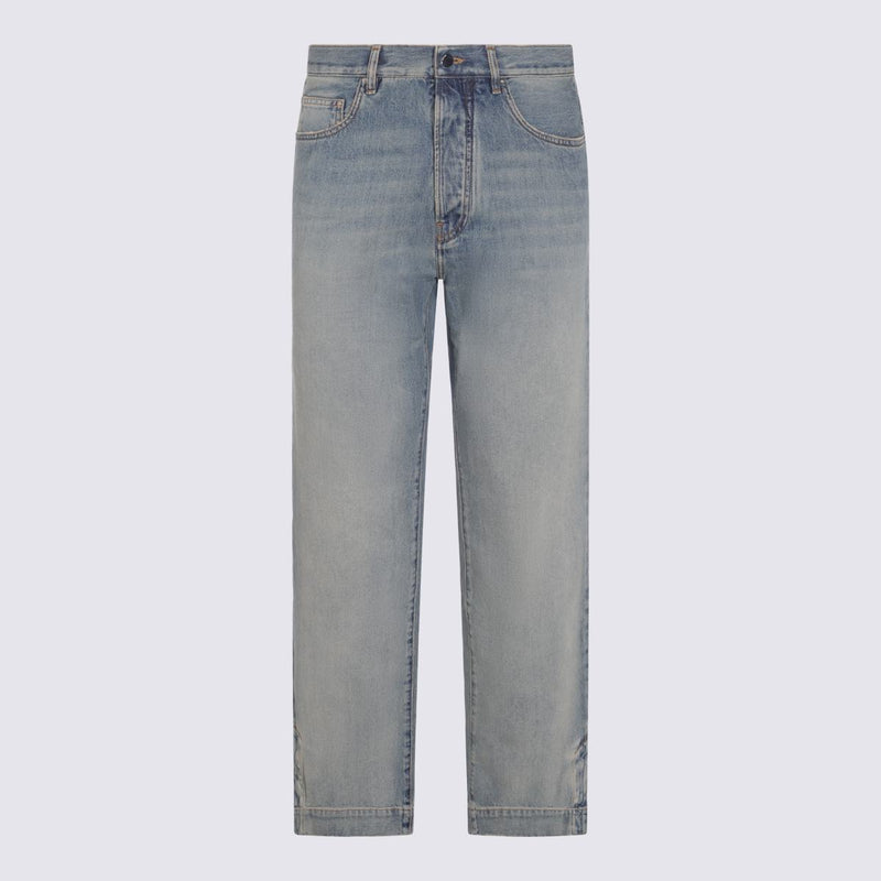 Amiri Blue Cotton Jeans