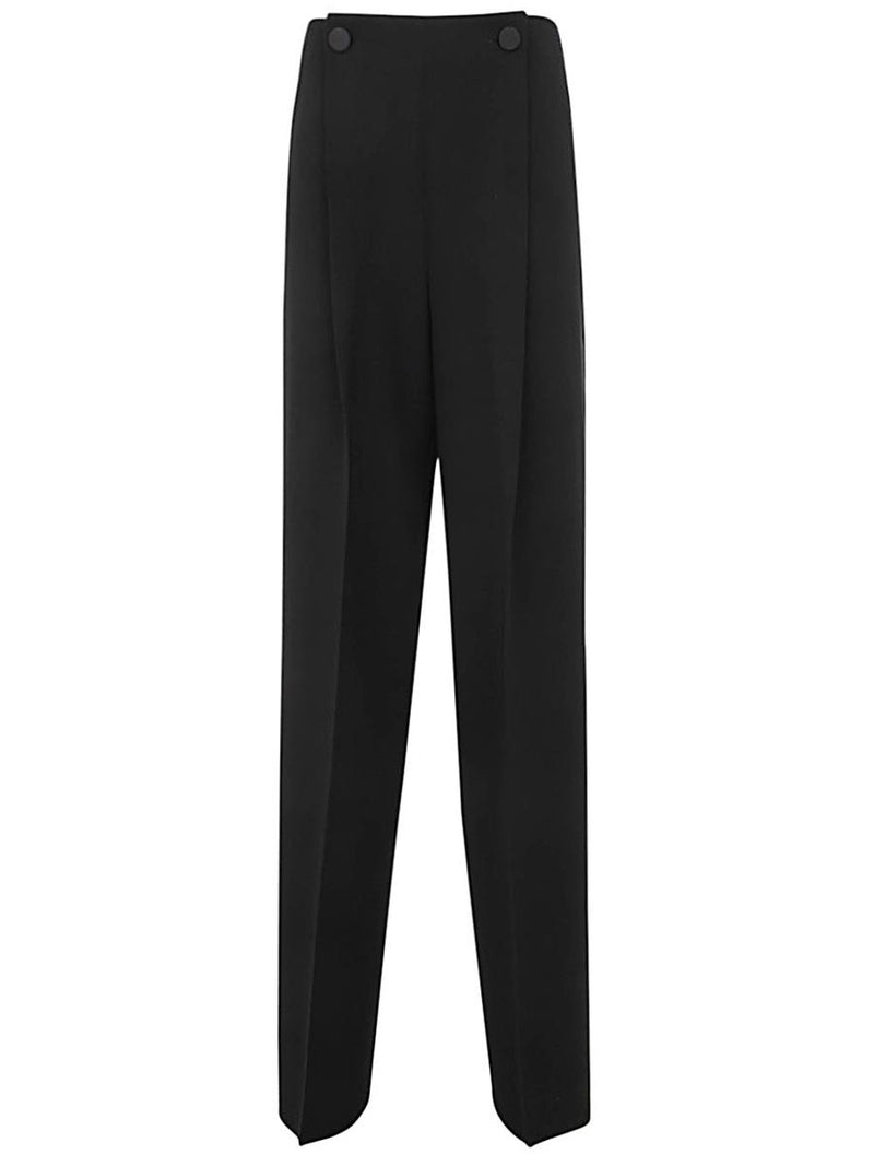Max Mara Amedea Wide Leg Smoking Trousers Clothing