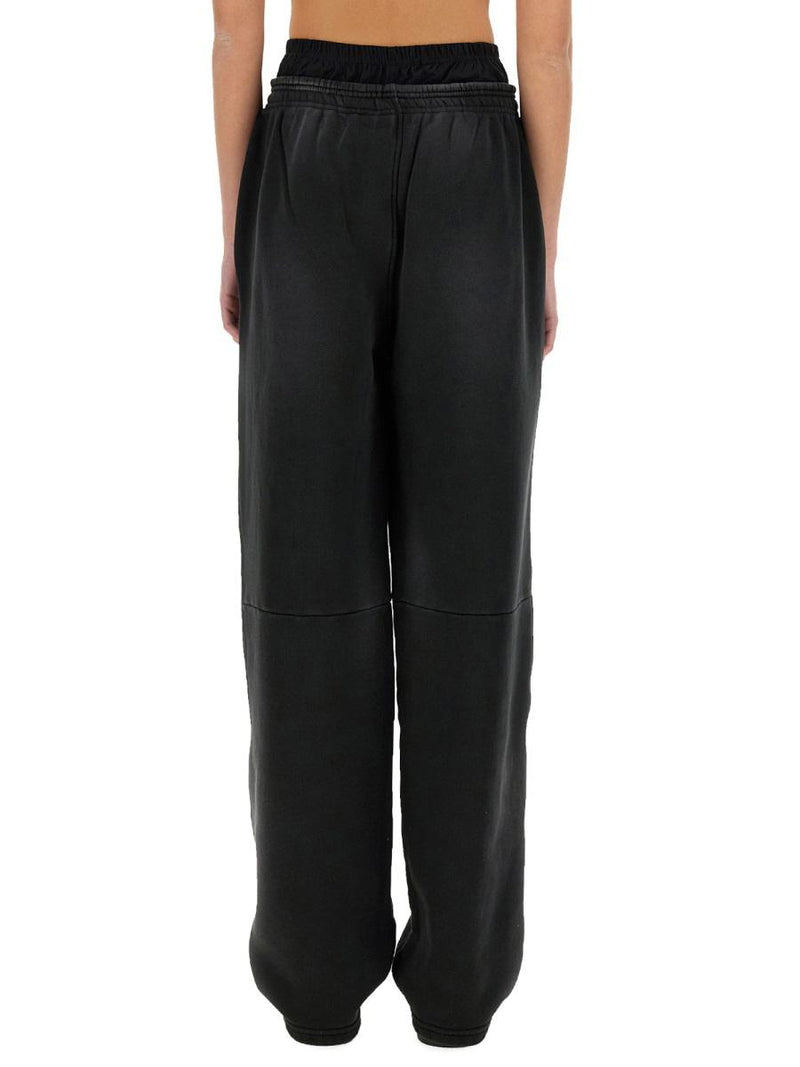 T By Alexander Wang Pants With Logo