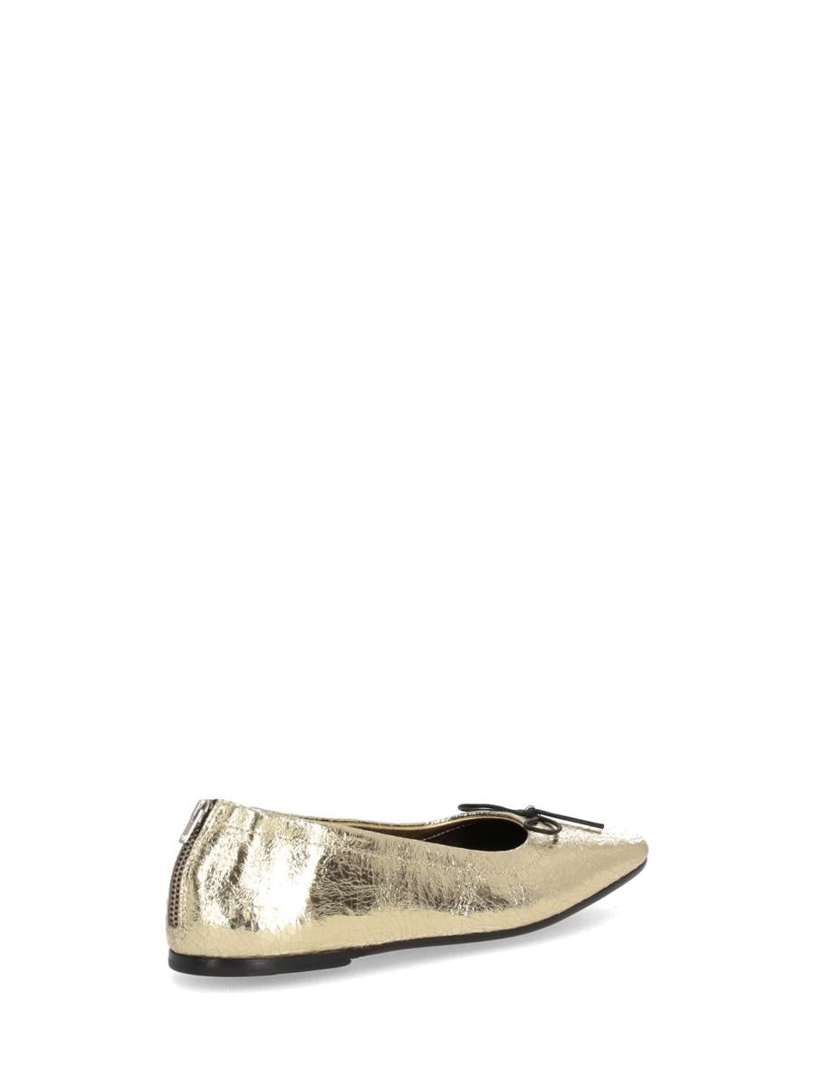 Golden Goose Amy With Zip Laminated Wrinkled Leather Upper