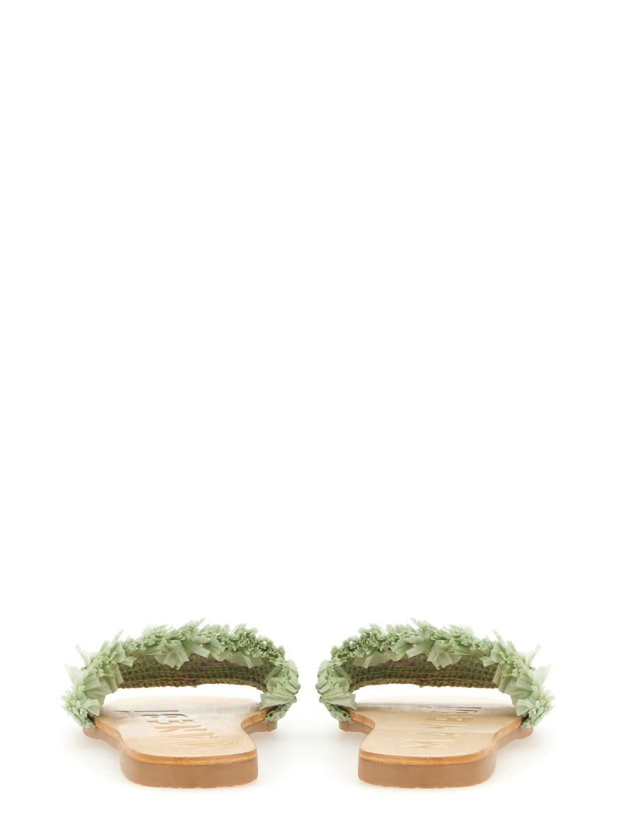 Manebí Sandal With Logo